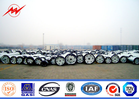 Q345 Tubular 17m 22m เสาส่งกำลังไฟฟ้า
