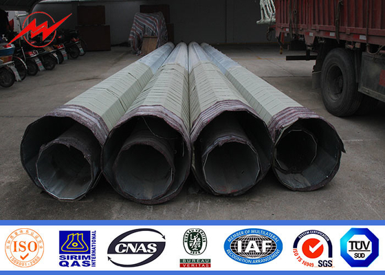 Q345 Tubular 17m 22m เสาส่งกำลังไฟฟ้า