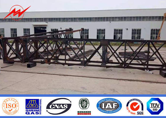 220KV ASTM A123 เสาไฟถนนสังกะสี 10 ม. ขาตั้งไฟถนน