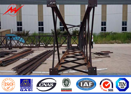 110kv 230kv Mono Pole Tower สำหรับโครงการสายส่ง