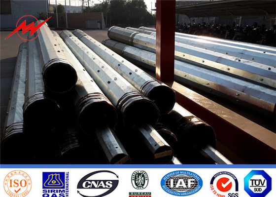 45FT NEA ต้นเหล็กไฟฟ้า 2ส่วน 500kg ฟิลิปปินส์